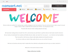 Tablet Screenshot of manuart.net